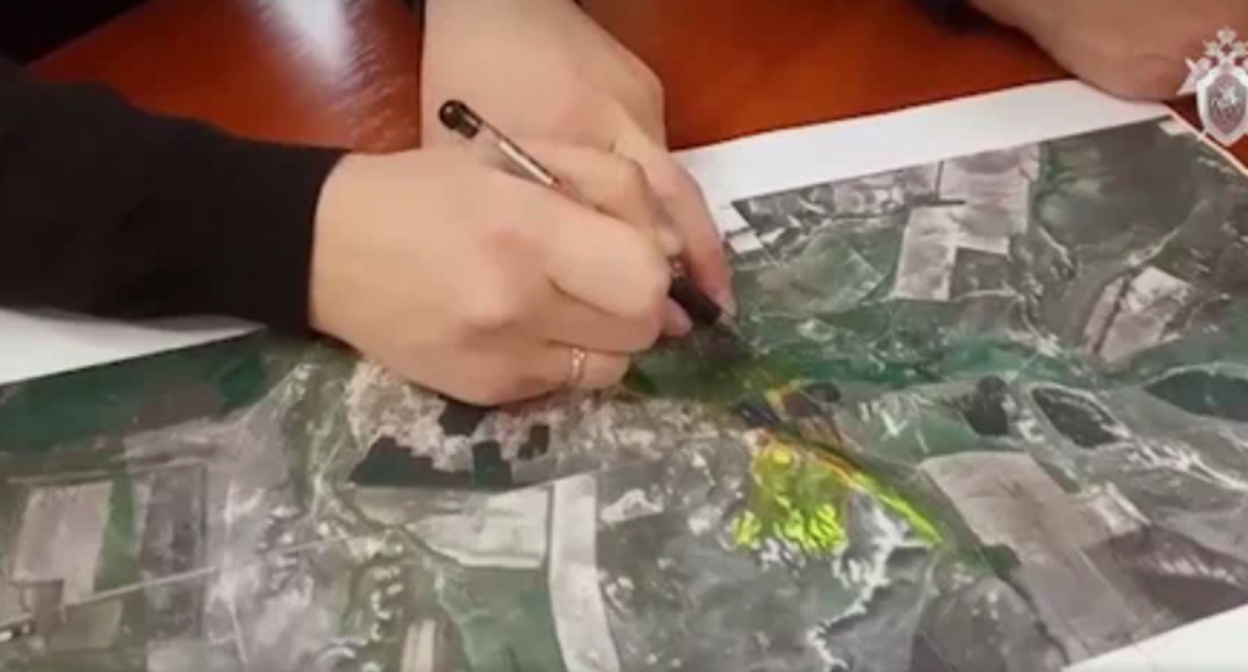 Разработка плана поисков мальчика. Фото: СУ СКР по Волгоградской области
