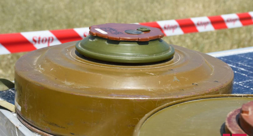 Мины. Фото https://apa.az/ru/proisshestvie/v-lacinskom-raione-dvoe-voennosluzashhix-podorvalis-na-mine-490947
