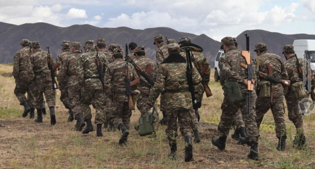 резервисты. фото: пресс-служба Минобороны Армении. резервисты. фото: пресс-служба Минобороны Армении.