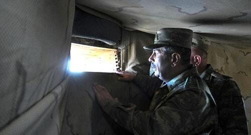 Азербайджанские военные в зоне конфликта.  Фото https://mod.gov.az/ru/foto-arhiv-045/?gid=24733