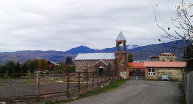 Женский монастырь в селе Цхрамуха Хашурского муниципалитета. Фото: https://www.newsgeorgia.ge Женский монастырь в селе Цхрамуха Хашурского муниципалитета. Фото: https://www.newsgeorgia.ge