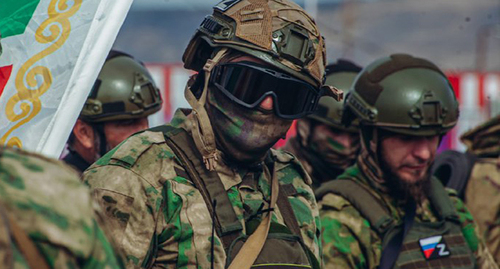 Чеченские военнослужащие. Фото: "Грозный-информ" https://www.grozny-inform.ru