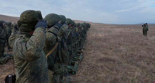 Российские военнослужащие. Фото: https://contract.mil.ru