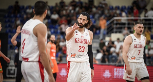 Игроки сборной Грузии по баскетболу, фото: sports.ru Игроки сборной Грузии по баскетболу, фото: sports.ru