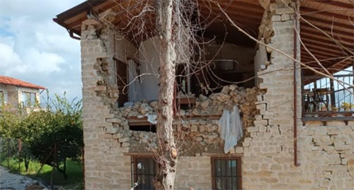 Разрушенная в результате землетрясения армянская церковь святой Марии в селе Вакыфлы. Фото: ttps://www.aa.com.tr