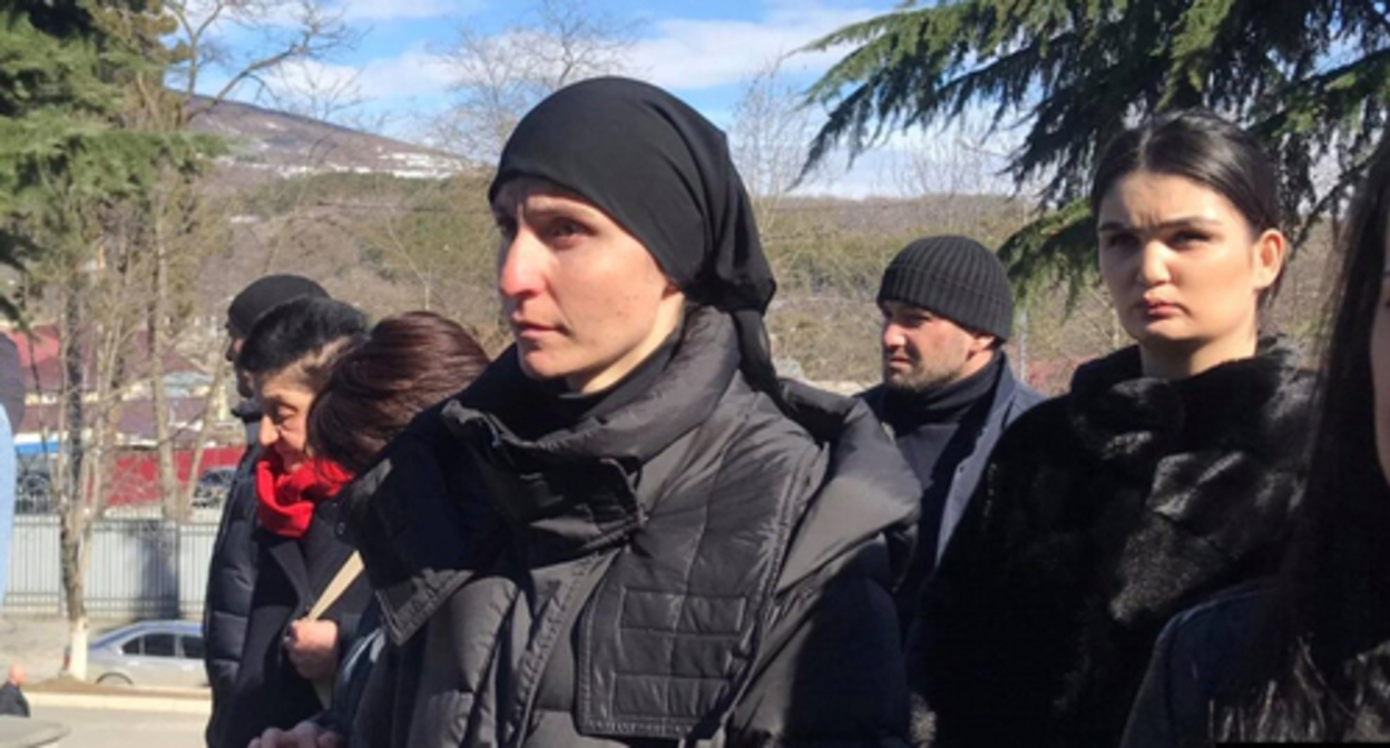 Оксана Сотиева. Фото: Зарина Сонакоева https://www.ekhokavkaza.com/ * включен в реестр иностранных агентов