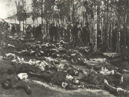 Резня в Эрзуруме, 1895 год. Фото: W. L. Sachtleben. (d. 1953). "The Graphic" December 7th 1895. Page 37 Online Archive