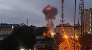 Взрыв в Краснодаре произошел после падения двух беспилотников. Фото: https://runews24.ru/krasnodar/26/05/2023/d327831eacd825e0aec05dd301d62eb5