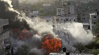 Палестина. Скриншот видео https://ru.euronews.com/2023/05/14/isreal-palestine-fragile-truce