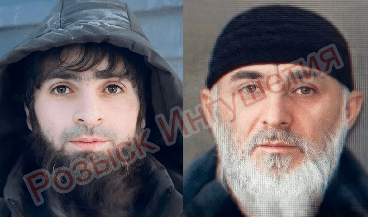 Халит (слева) и Багаудин Ахметовы. Скриншот фото из Telegram-канала "Розыск Ингушетия" от 17.01.24, https://t.me/rozyskRI/15045 Халит (слева) и Багаудин Ахметовы. Скриншот фото из Telegram-канала "Розыск Ингушетия" от 17.01.24, https://t.me/rozyskRI/15045