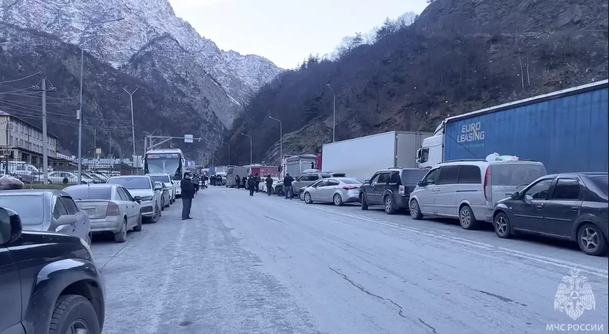 Военно-Грузинская дорога. Фото: МЧС России