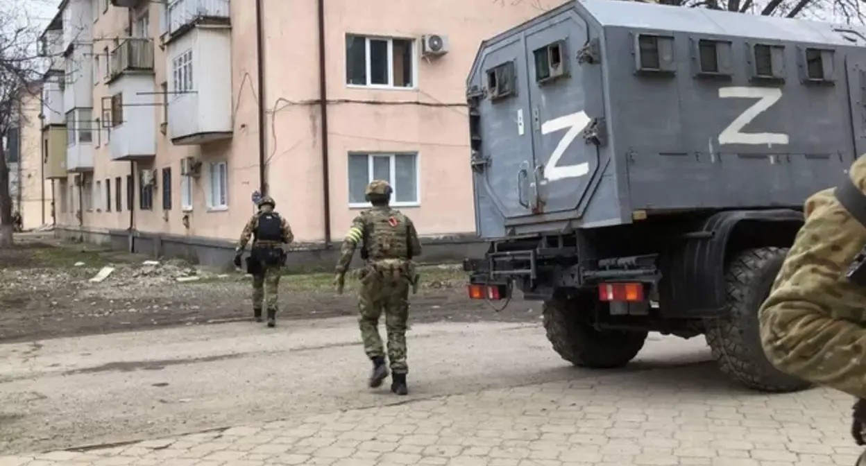 Спецоперация в Карабулаке. Фото: НАК ФСБ