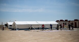 Лагерь на территории Сирии. Фото: CC BY-NC-ND / NRC https://www.icrc.org/ru/document/siriya-v-lagere-el-haul-al-hol-otkryt-polevoy-gospital-dlya-peremeshchennyh-lic
