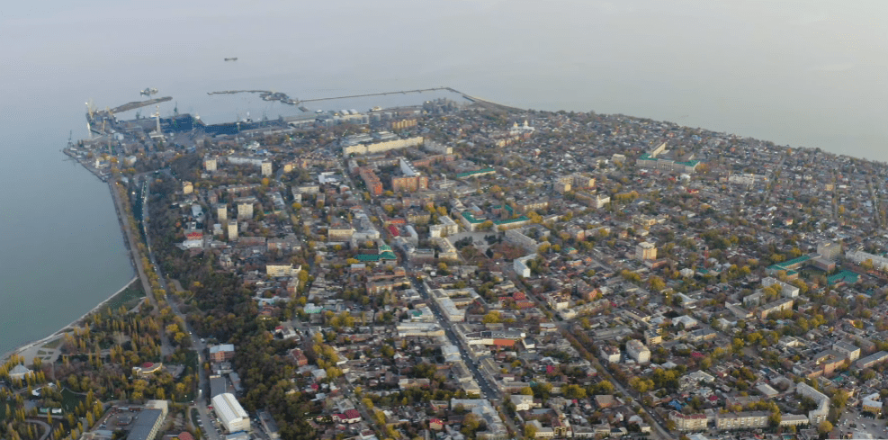 Таганрог. Стоп-кадр видео из YouTube-канала Дениса Третьякова от 05.04.24, https://www.youtube.com/watch?v=5bf3q9wv5mU
