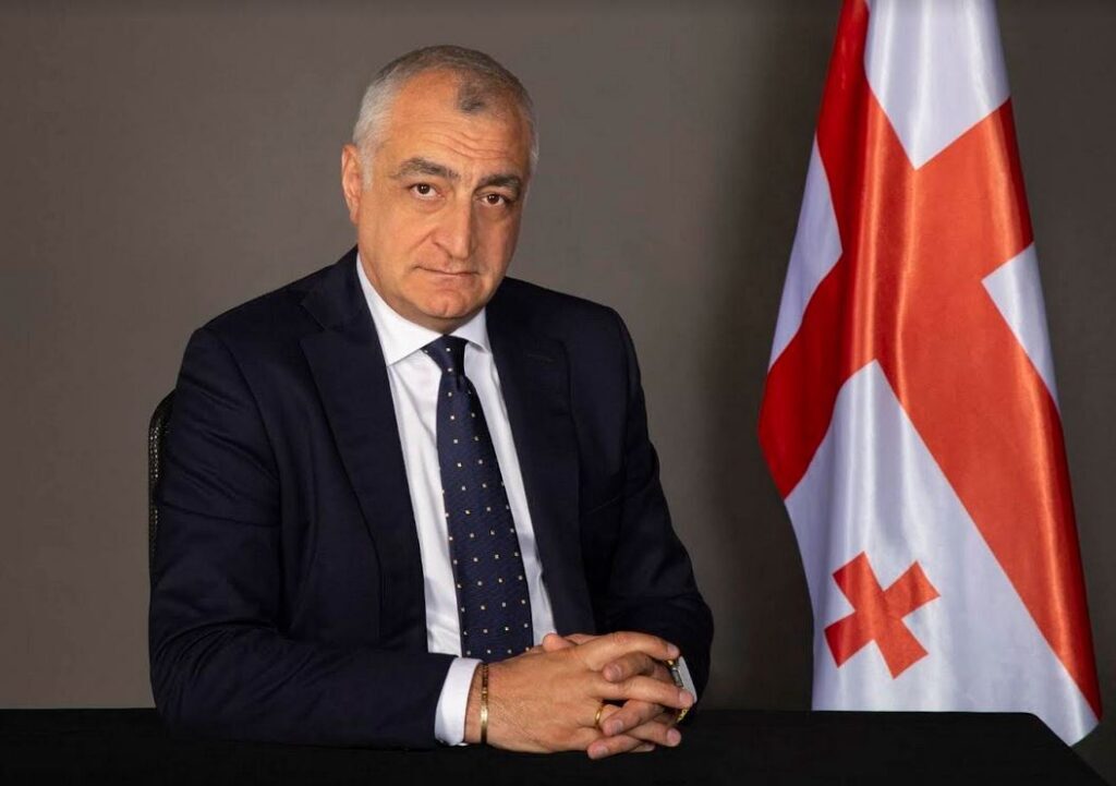 Мамука Хазарадзе. Фото: https://1tv.ge/lang/ru/news/mamuka-khazaradze-my-obrashhaemsja-k-bjudzhetnikam-ne-pugajtes-smeny-vlasti-vremja-politicheskogo-vozmezdija-proshlo/