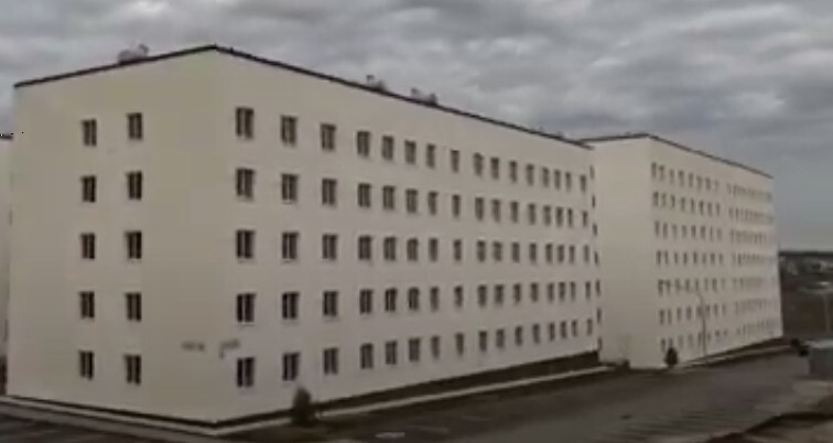 Дома ЖК "На Матросова", куда власти Волгограда хотят переселить жильцов аварийных домов. Стоп-кадр из видеосюжета "Кавказского узла".