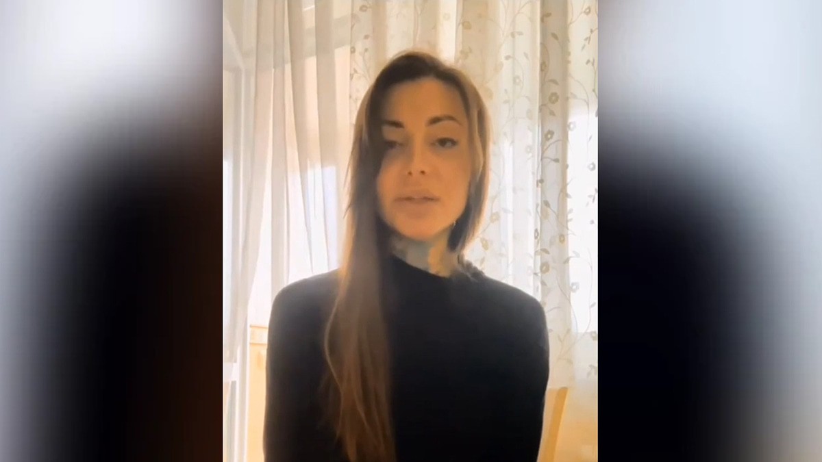 Анастасия Гойсан. Скриншот видео Шамиля Хадулаева YouTube