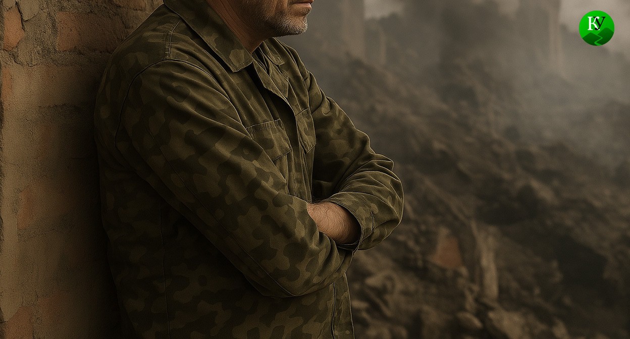 Военный на СВО. Иллюстрация создана "Кавказским узлом" с помощью ИИ в программе Copilot