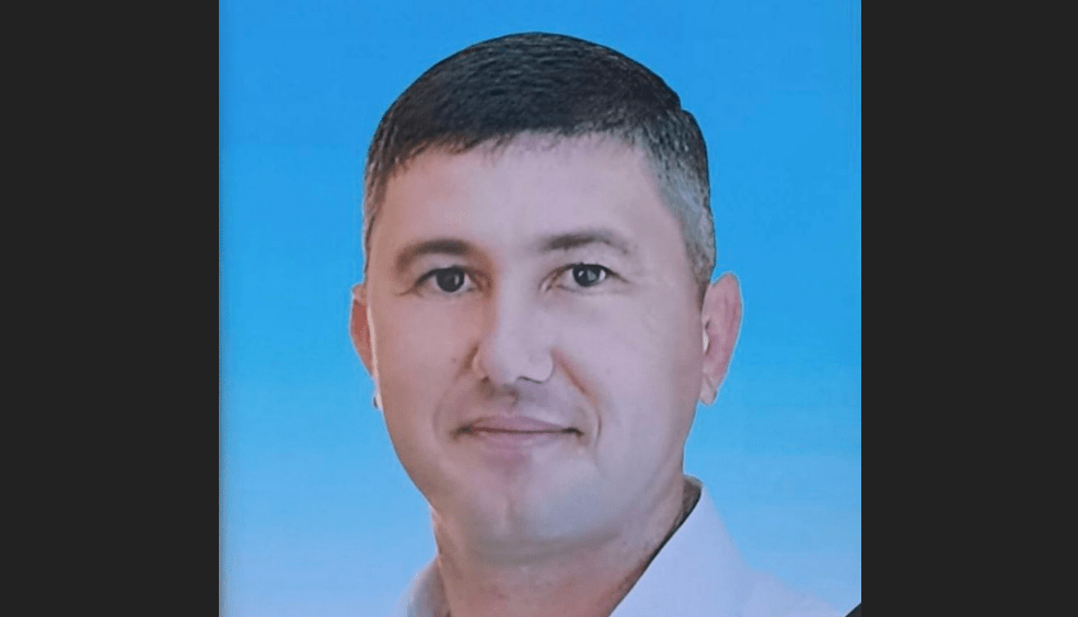 Усман Хайдаров. Скриншот фото из Telegram-канала администрации Икрянинского района от 30.05.25, https://t.me/ikradm/10881.