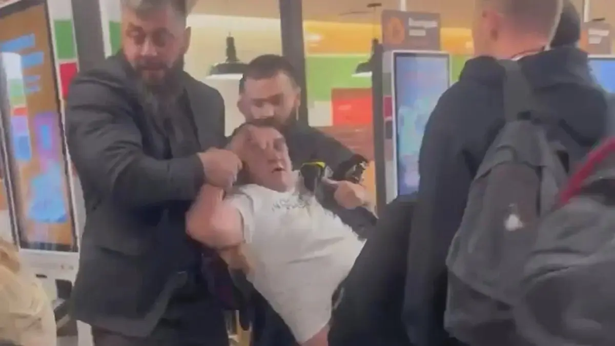 Похищение Арега Щипихина. 3 июня 2025 г. Скриншот видео Telegram-канал Baza