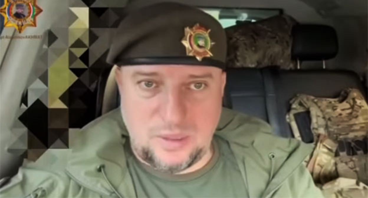 Апти Алаудинов. Скриншот видео https://www.instagram.com/reel/DK18jZ0oDH2/