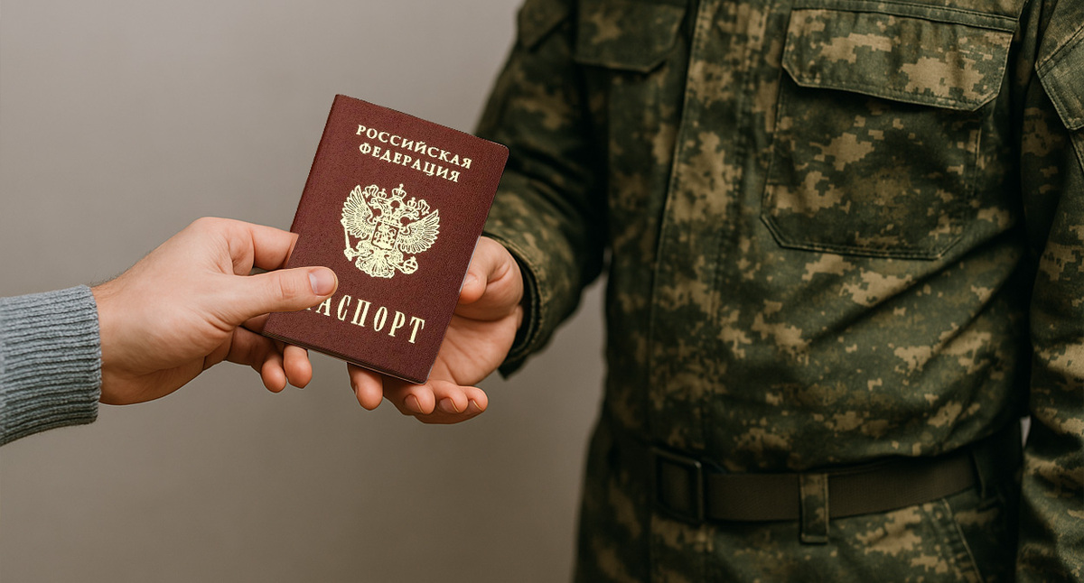 Постановка на воинский учет. Иллюстрация создана «Кавказским узлом» с помощью ИИ в программе Copilot Постановка на воинский учет. Иллюстрация создана «Кавказским узлом» с помощью ИИ в программе Copilot