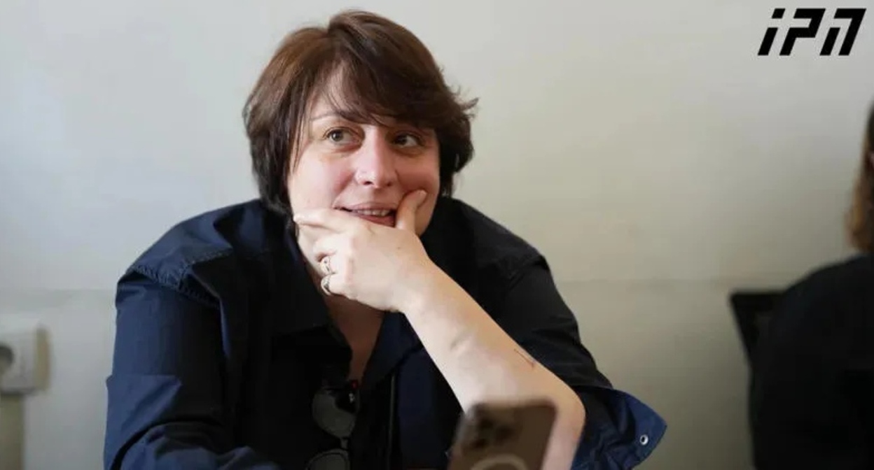 Элене Хоштария. Фото: "Интерпрессньюс" https://www.interpressnews.ge/ru/article/169316-na-elene-khoshtariia-nalozhen-shtraf-v-razmere-5000-lari