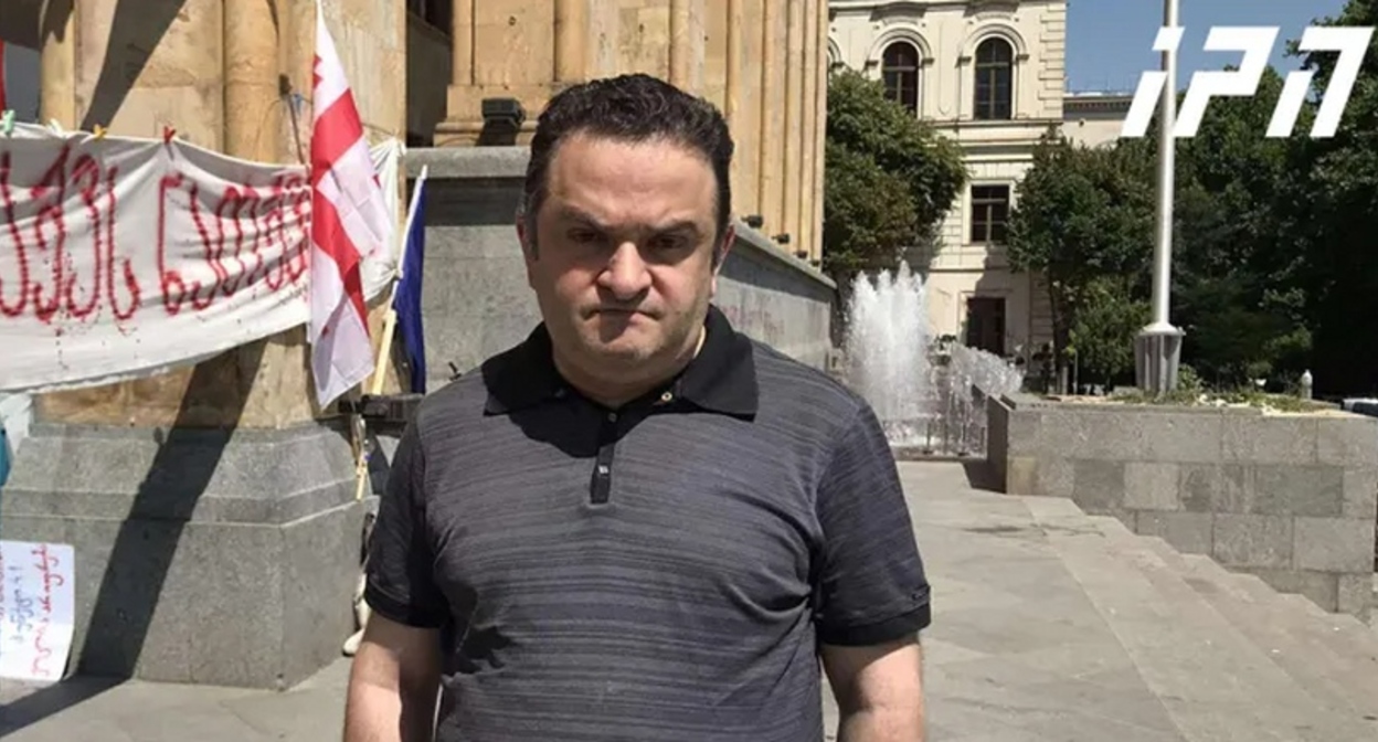 Гедеван Попхадзе. Фото: "Интерпрессньюс" https://www.interpressnews.ge/ru/article/169365-gedevan-popkhadze-nachinaet-golodovku