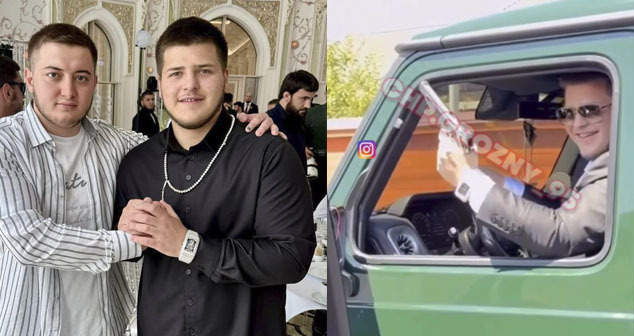 Адам Кадыров. Коллаж "Кавказского узла". Скриншот видео https://t.me/chpgrozny_95/13964