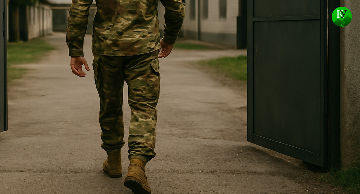 Военный уходит из части. Иллюстрация создана "Кавказским узлом" с помощью ИИ в программе Copilot Военный уходит из части. Иллюстрация создана "Кавказским узлом" с помощью ИИ в программе Copilot