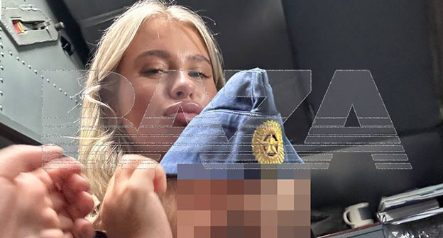 Мария Шалаева в самолете. Скриншот видео https://t.me/bazabazon/39099