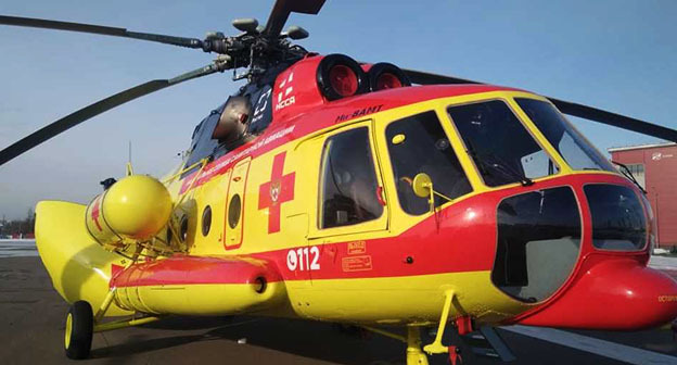Вертолет санитарной авиации. Фото: https://minzdrav.gov.ru/ Вертолет санитарной авиации. Фото: https://minzdrav.gov.ru/