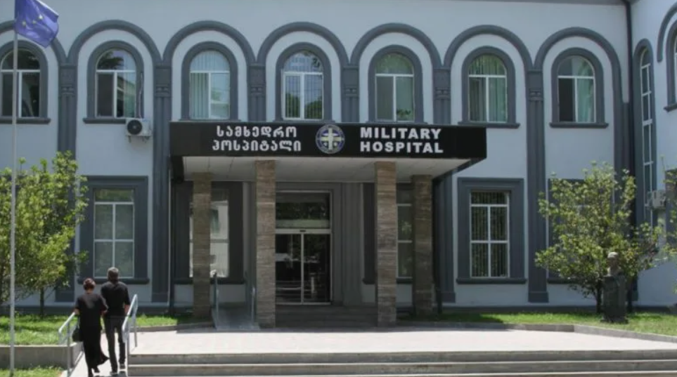 Военный госпиталь в Гори. Скриншот фото https://www.newsgeorgia.ge/voennyj-gospital-gori-peredelali-v-k/. 