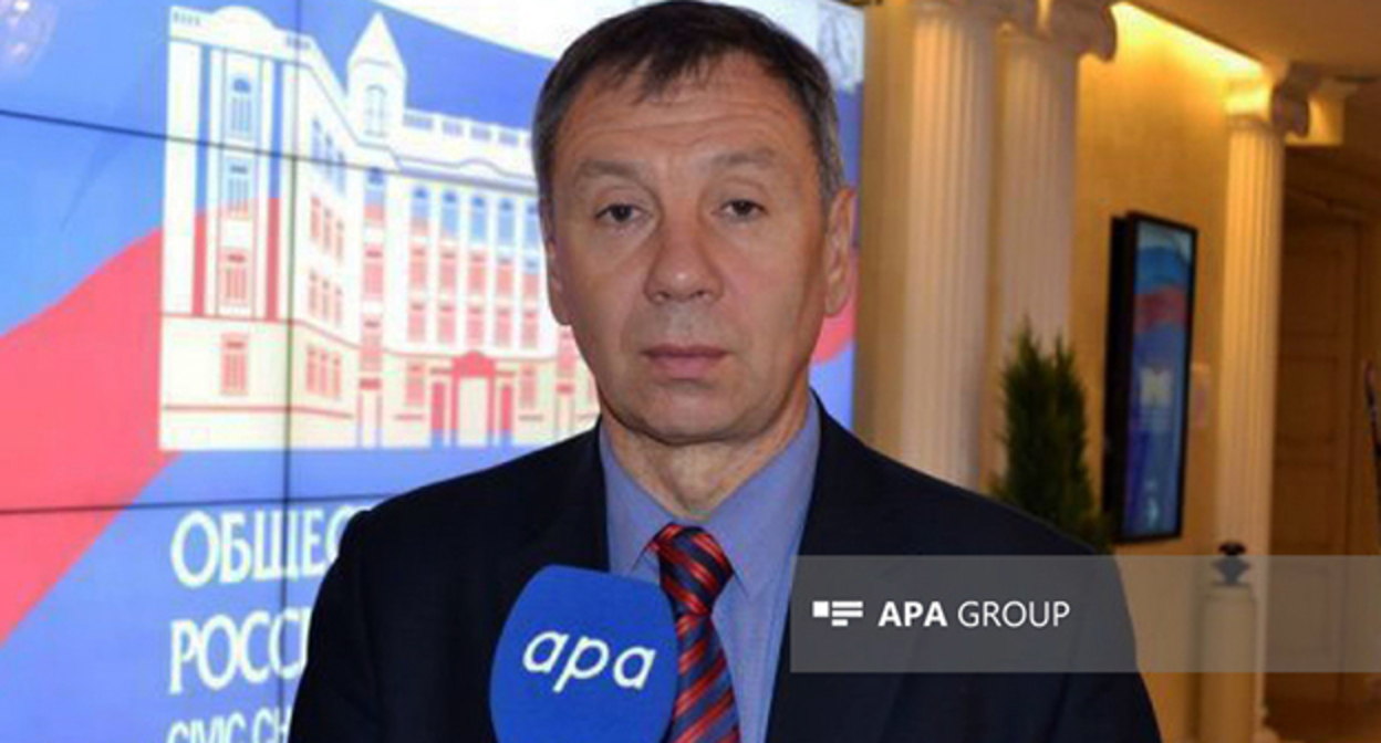 Сергей Марков. Фото: APA https://ru.apa.az/strani-snq/politolog-sergei-markov-obyavlen-v-rossii-inagentom-619144