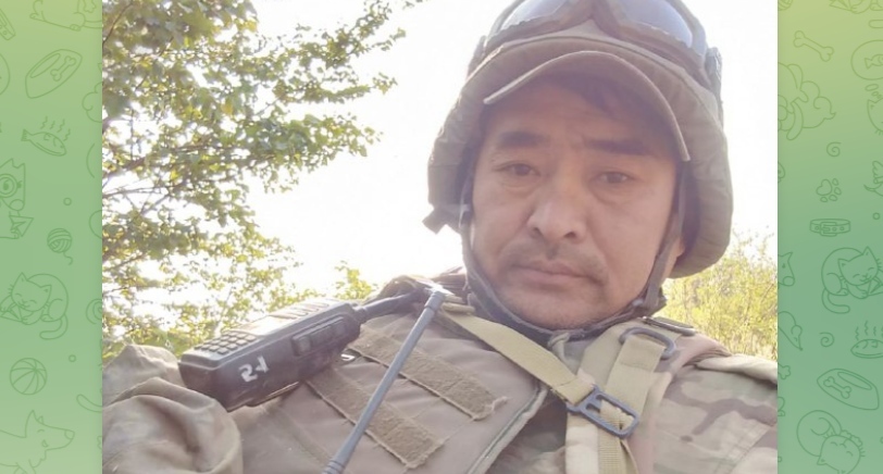 Азамат Джумагалиев. Скриншот публикации администрации Володарского района https://t.me/regionvol/