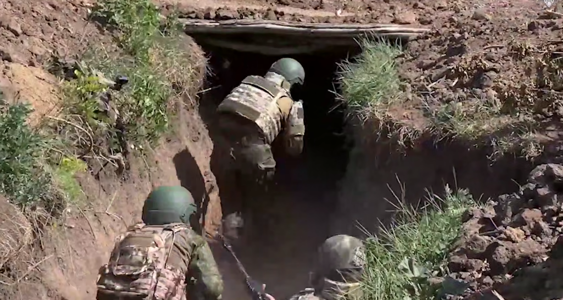 Российские военные. Кадр видео Минобороны https://t.me/mod_russia/53966