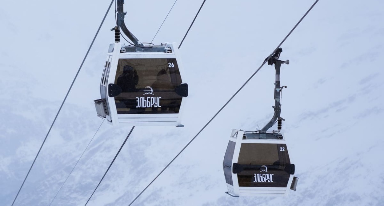 Канатная дорога на Эльбрусе. Фото: https://resort-elbrus.ru/