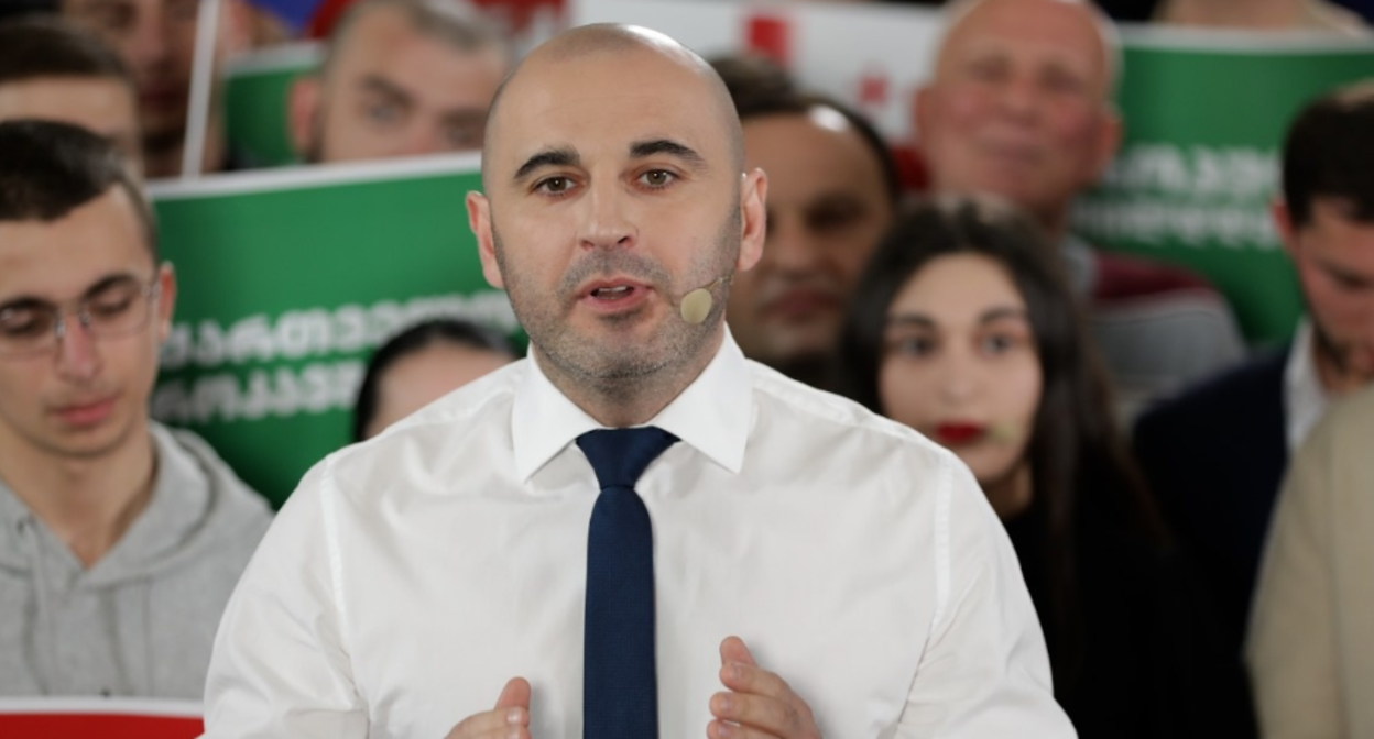 Леван Хабеишвили. Скриншот фото "Нетгазети" от 22.03.25, https://netgazeti.ge/news/768442/