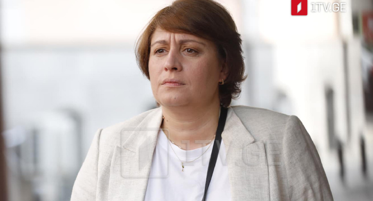 Элене Хоштария. Фото: https://1tv.ge/