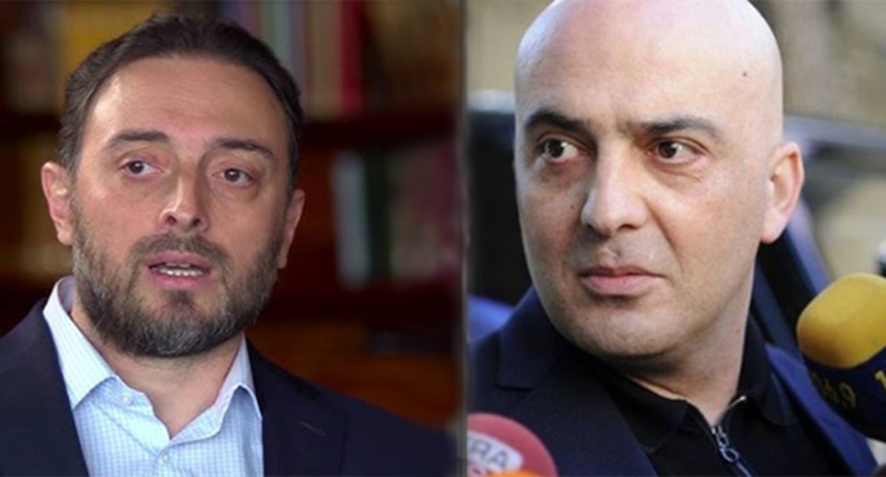 Леван Васадзе (слева) и Отар Парцхаладзе. Коллаж "Кавказского узла". Фото: https://ru.netgazeti.ge/ Скриншот видео https://www.youtube.com/watch?time_continue=603&v=UyYk1GotQYg