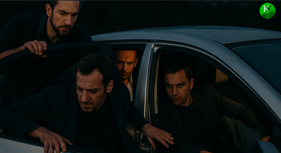 Похищение мужчины. Изображение создано "Кавказским узлом" при помощи ИИ в программе Copilot/