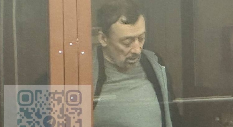 Ибрагим Сулейманов в зале суда. Фото: Суды общей юрисдикции города Москвы https://t.me/moscowcourts/7580