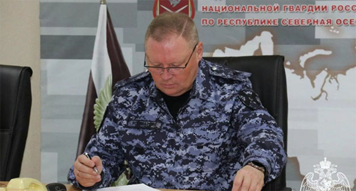 Валерий Голота. Фото: Росгвардия