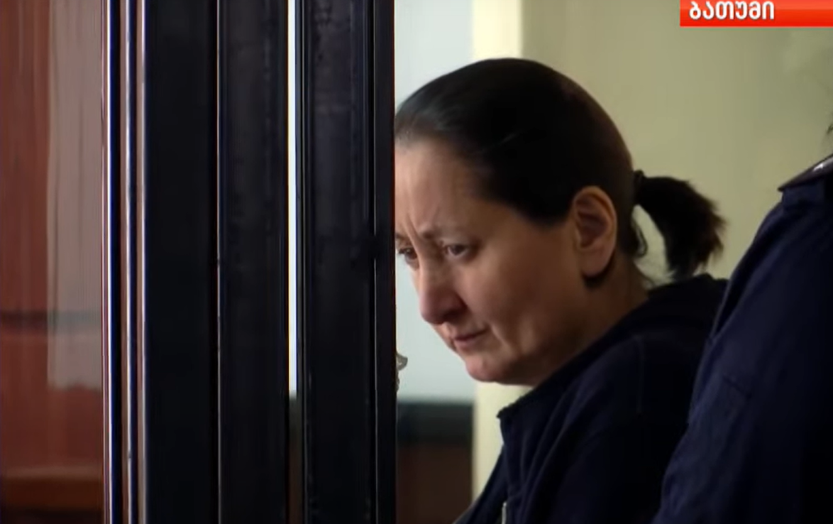 Мзия Амаглобели. Фото: скриншот из прямой трансляции телекомпании «Формула»