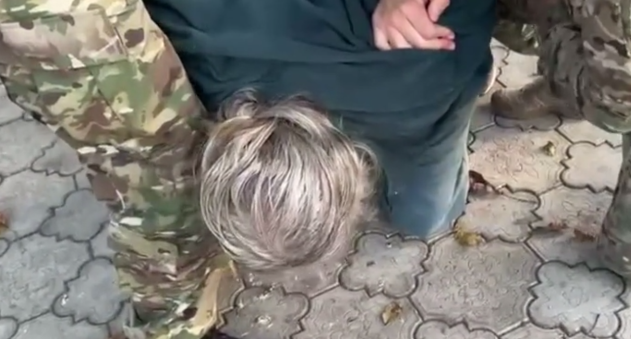 Задержание священика. 19 ноября 2025 г. Фото: УФСБ России по Краснодарскому краю