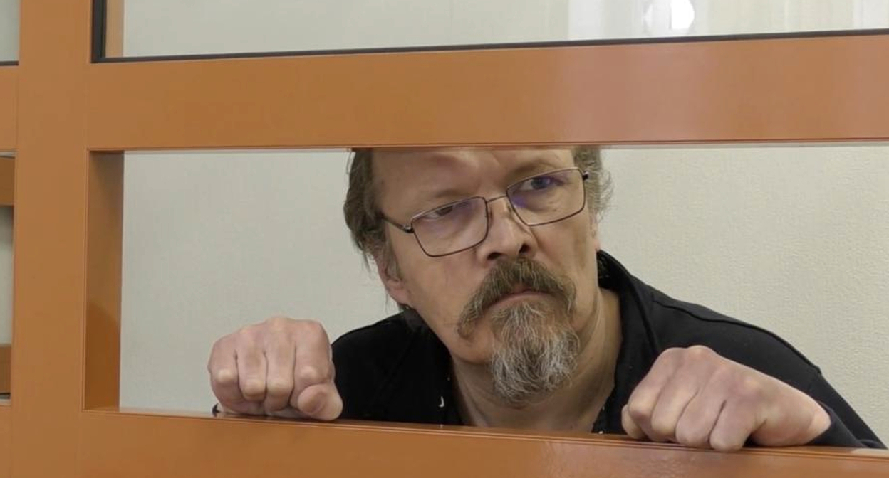 Андрей Верьянов. Кадр видео ФСБ. 