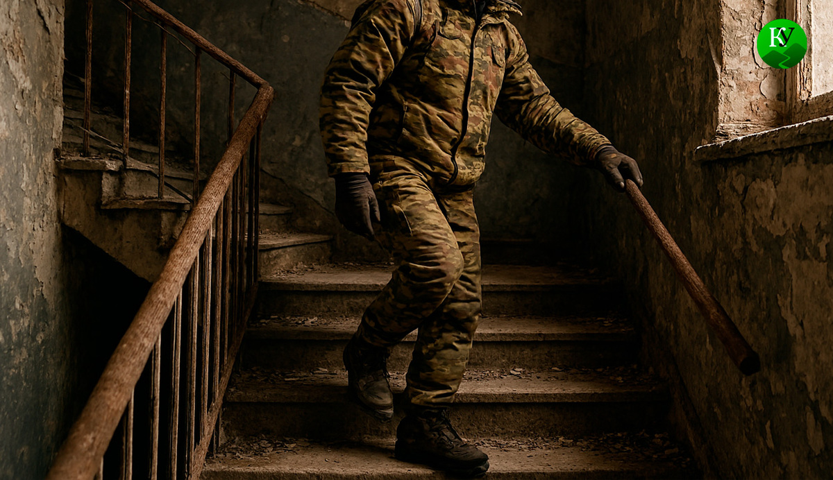 Военный на СВО. Иллюстрация создана «Кавказским узлом» с помощью ИИ в программе Copilot