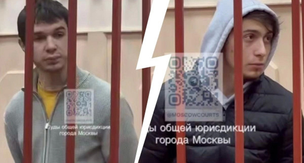 Батухан Точиев (слева) и Рамазан Падиев. Фото: пресс-служба судов общей юрисдикции города Москвы