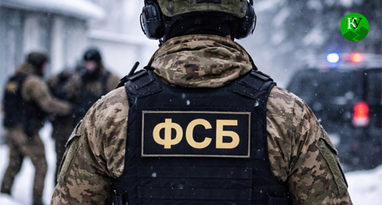 Сотрудники силовых структур. Иллюстрация создана "Кавказским узлом" при помощи ИИ в программе Copilot