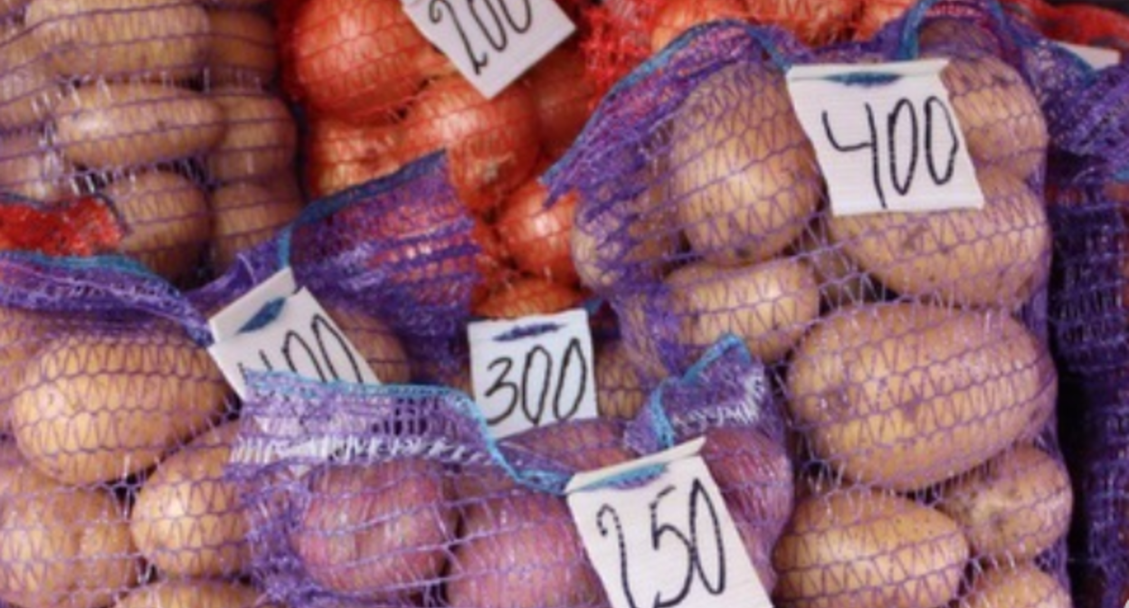 Цены на рынке "Беркат". Скриншот фото "Чечня сегодня" от 04.02.26, https://www.instagram.com/chechnyatoday_95/?img_index=3  